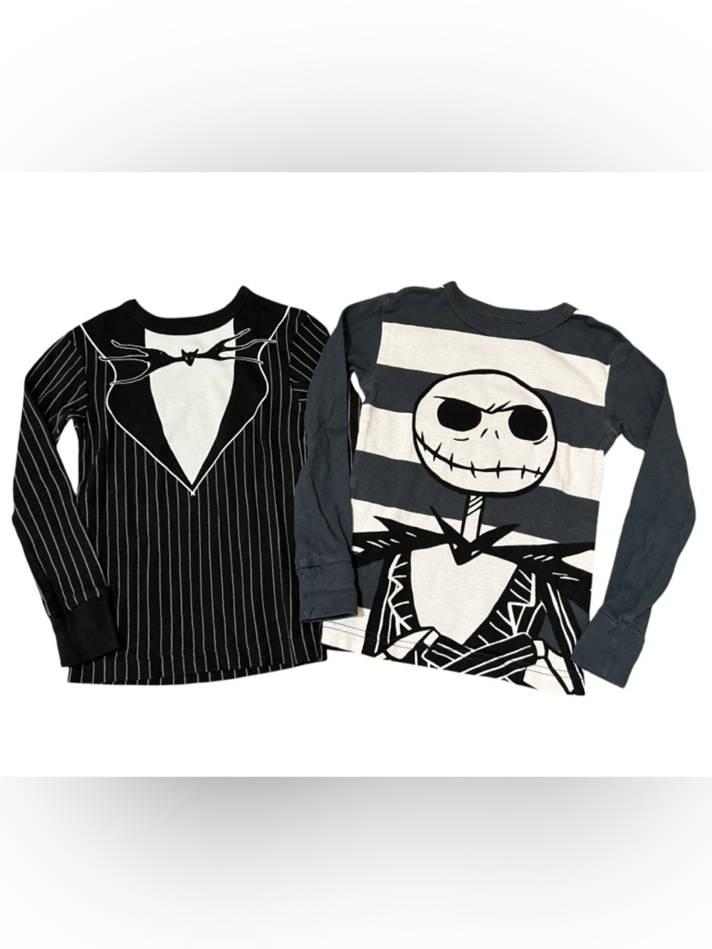 Nightmare Before Christmas Jack Skellington Long Sleeve Shirts Bundle 4T
